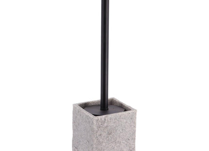ESCOBILLA DE ASEO CUADRADA POLIRESINA MANGO NEGROv GRIS OSCURO - 66120180