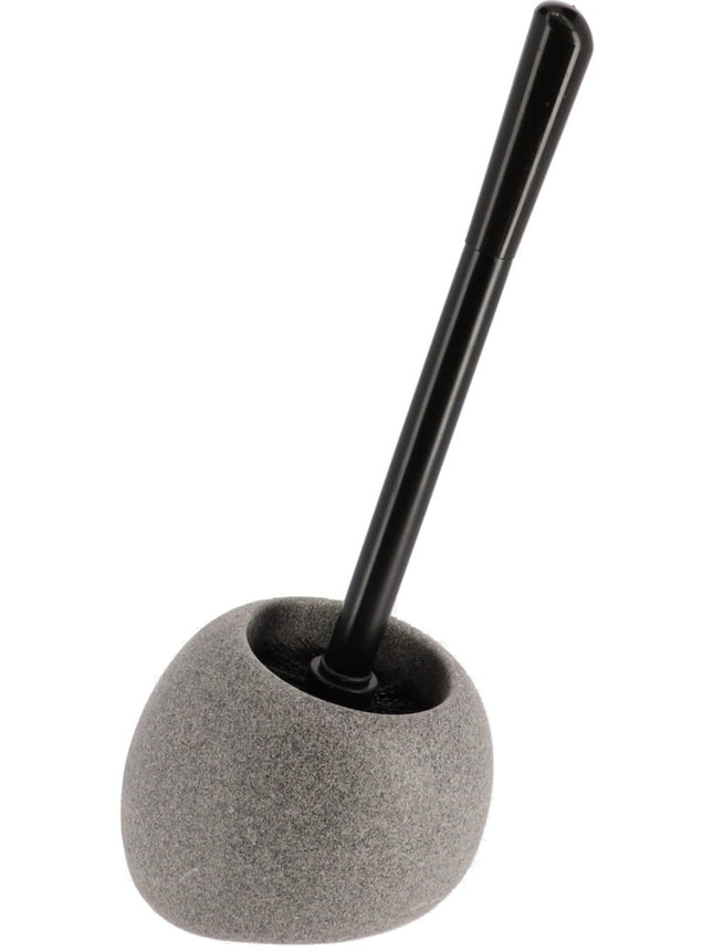 Cepillo de baño de poliresina gris - 66125183