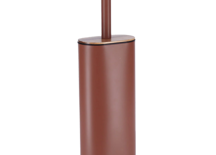 Escobilla de baño ovalada color terracota - 6651168