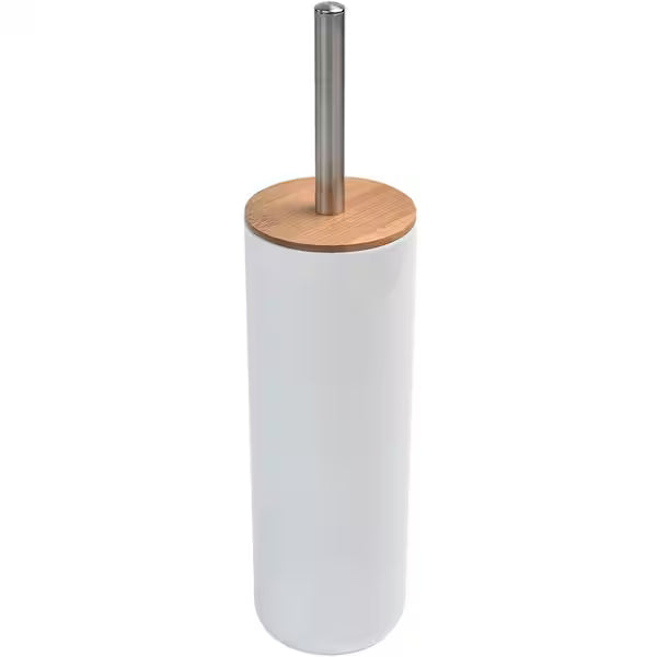 Cepillo de baño tapa de bambú en blanco - 6674210