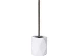 ESCOBILLA DE ASEO GRES FORMA DIAMANTE MANGO ACERO INOXIDABLE BLANCO - 6680100
