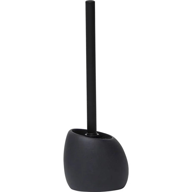 Cepillo de baño forma de guijarro negro - 6686103