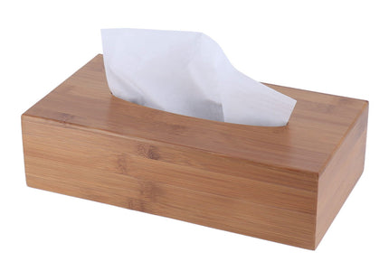 CAJA  PAÑUELOS BAMBU 26x14x7cm - 6725195