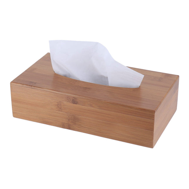 CAJA  PAÑUELOS BAMBU 26x14x7cm - 6725195