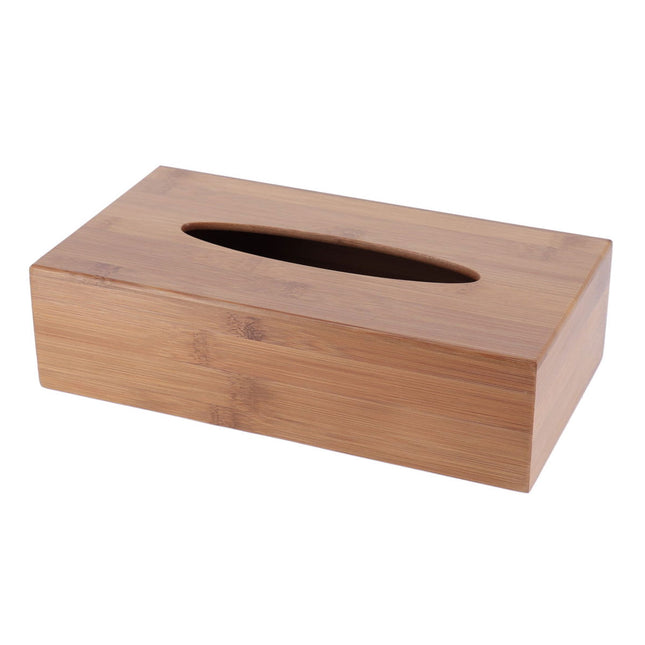 CAJA  PAÑUELOS BAMBU 26x14x7cm - 6725195