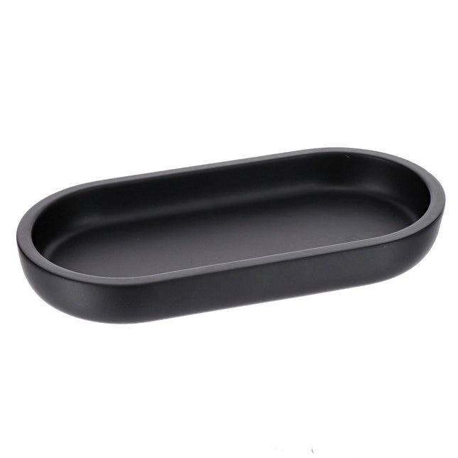 BANDEJA POLIRESINA OVAL  NEGRO - 68202103