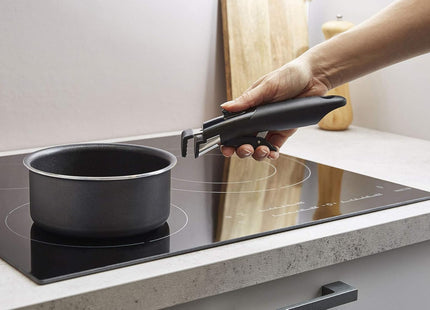 Juego de 2 sartenes D16 y 20 cm de aluminio antiadherente con mango extraíble - todas las placas de inducción "Sitram" - 713285