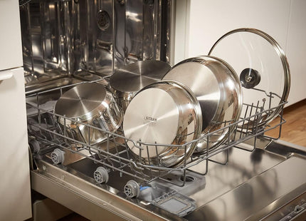 Juego de 2 sartenes D16 y 20 cm de aluminio antiadherente con mango extraíble - todas las placas de inducción "Sitram" - 714267