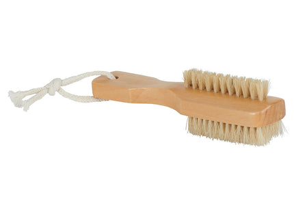 CEPILLO DE UNAS DOBLE LADO CON MANGO DE MADERA  NATURAL - 75522104