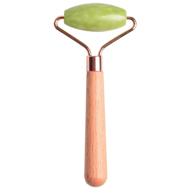 RODILLO FACIAL DE PIEDRA DE JADE VERT - NATURAL/VERDE - 75566104
