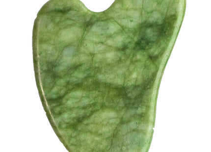 GUA SHA FACIAL DE PIEDRA DE JADE VERDE - 75567140