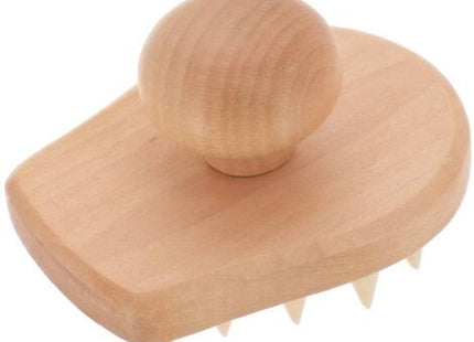 Masajeador de cabeza de madera y silicona - 75571104