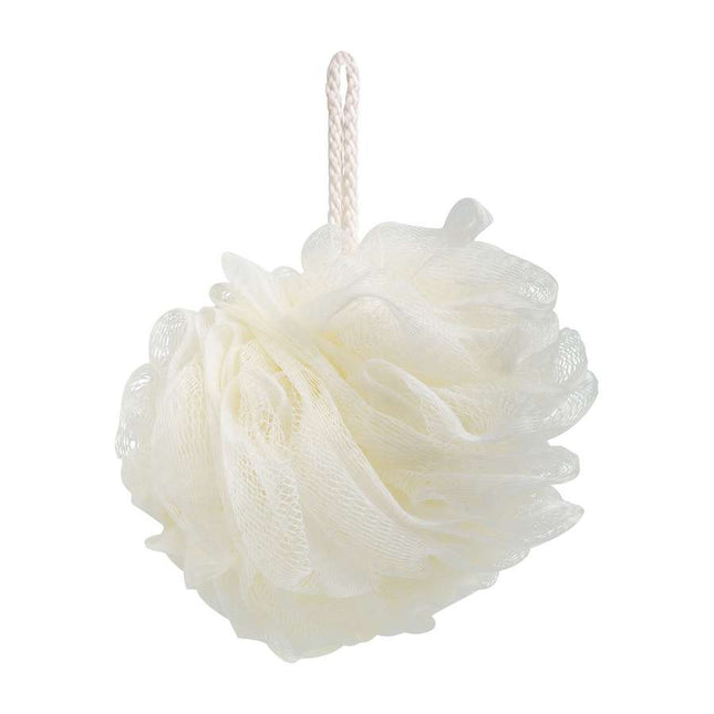 ESPONJA DE BANO FIBRA DE BAMBÚ Y POLIESTER  BLANCO - 75582100