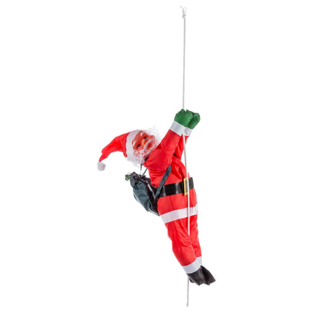 Decoración de escalada de "Papá Noel" con su cuerda A60cm - 770050