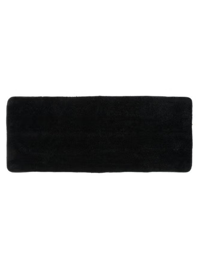ALFOMBRA MICROFIBRA 50X120 CM NEGRO - 7741103
