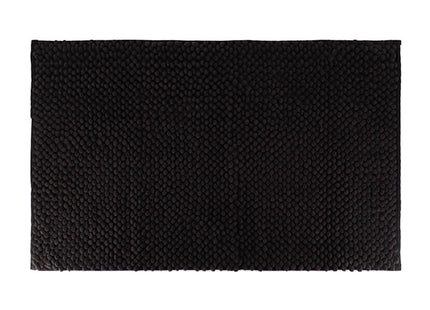 ALFOMBRA MICROFIBRA 50X80 CM NEGRO - 7744103