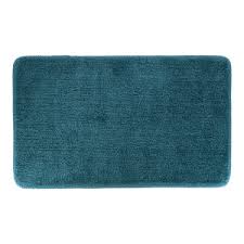 ALFOMBRA MICROFIBRA SUAVE CON LATEX 45X75 CM AZUL PATO - 7746119