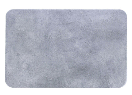 ALFOMBRA DIATOMITA 39X60CM GRIS ASPECTO CONCRETO - 7800618
