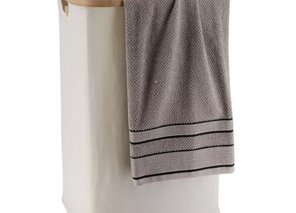 Cesto de lavandería rectangular y plegable A60cm "Purebamboo" - 8720104