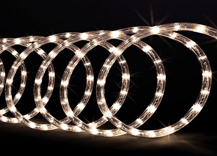 Guirnalda de luces de 6 m de tubo LED blanco cálido y 8 efectos de luz - 875542G