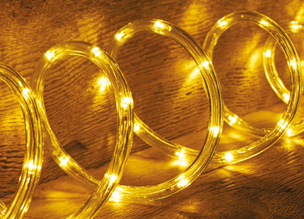 Guirnalda de luces de exterior 24m 432 LED blanco cálido - 875547G