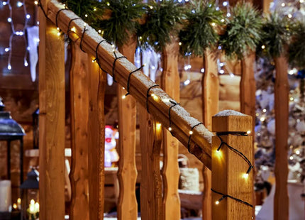 Guirnalda exterior 20m 200L ámbar FV - 877712P2