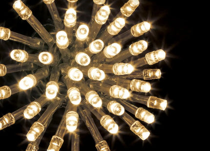 Guirnalda de luz exterior 300 LEDs blanco cálido 30m - 877713G