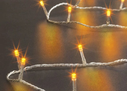 Guirnalda de luz exterior 300 LEDs blanco cálido 30m - 877713G