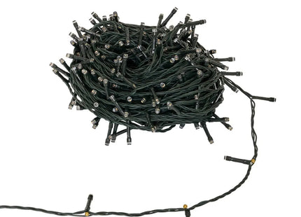 Guirnalda de luces LED de 300 m con temporizador para exteriores ámbar - 877713P2