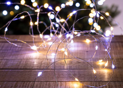 Guirnalda exterior de luz solar 20m blanco frío/cálido 200 LED 8 - 877831N