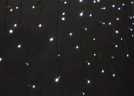 Cortina exterior estalactita 1185x52cm blanco frío + transformador - 877802B