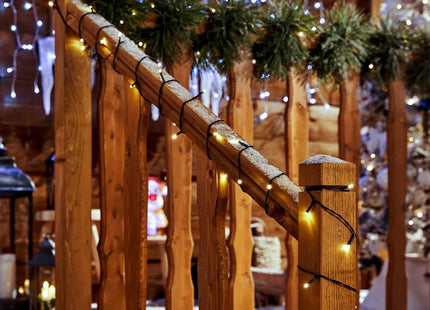 Guirnalda de luces LED para exteriores de 320 LED 32 m color cálido - 877823G