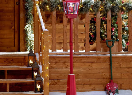 Lámpara interior x1 roja A180cm