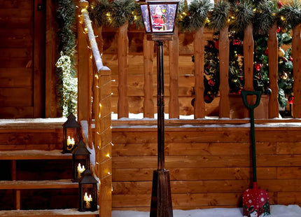 Lámpara interior x1 roja A180cm