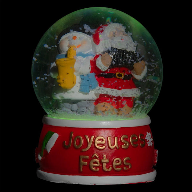 Bola de nieve luminosa LED con variación de color D6,6cm - 878572