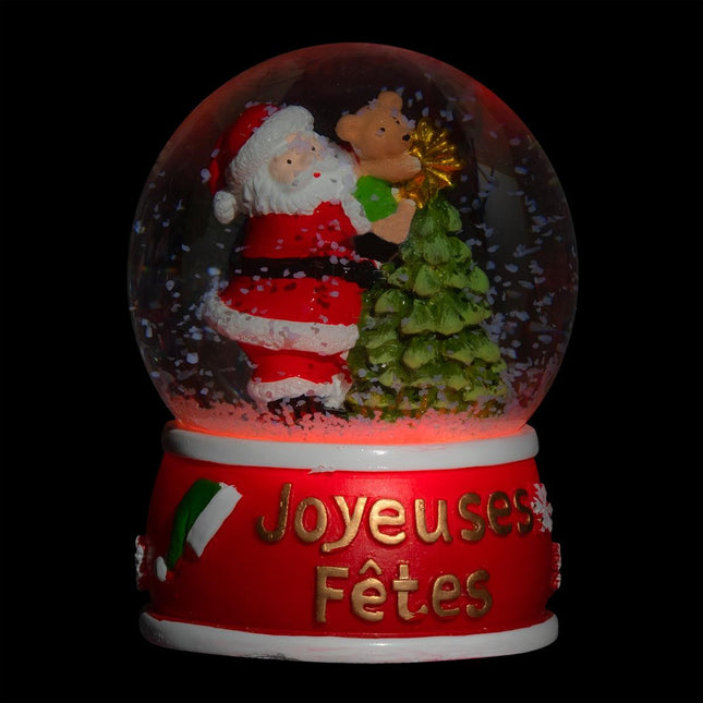 Bola de nieve luminosa LED con variación de color D6,6cm - 878572