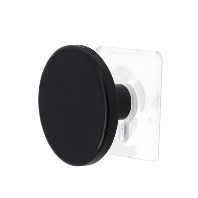 PERCHERO DE BAMBÚ DIAM 6,5 CM SOBRE CARTA ADHESIVA   NEGRO - 91041103
