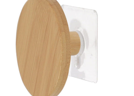 PERCHERO DE BAMBÚ DIAM 8,5 CM SOBRE CARTA ADHESIVA - 91042195