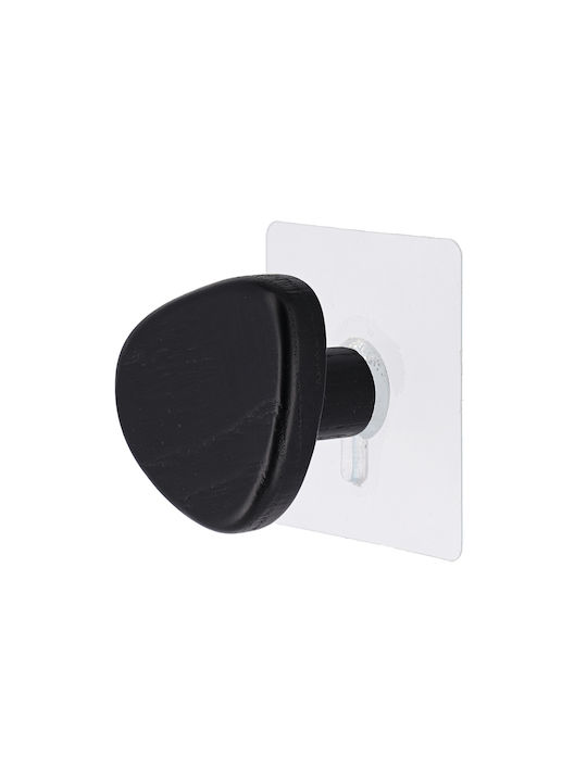 Gancho de baño individual con adhesivo 6,5 x 4 cm - 91061103