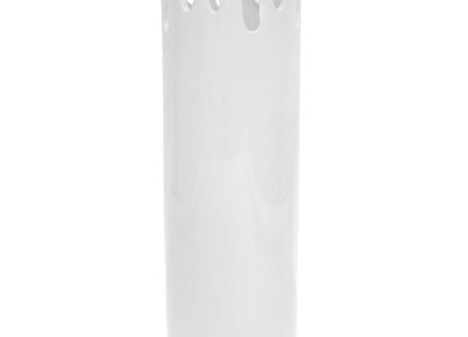 Jarrón "Alga" de porcelana blanca A35cm - 93268