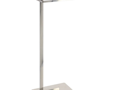 Toallero 2 barras de acero inoxidable base cuadrada A83,5cm - 96167102