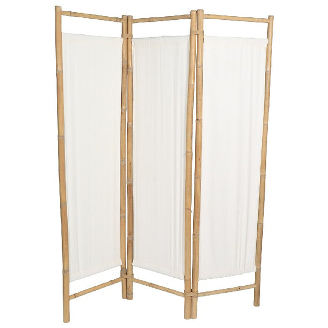 Mampara de bambú blanco - 98236195