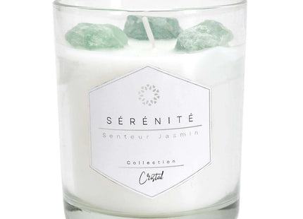 Vela perfumada con cautivadoras piedras preciosas - BO0001