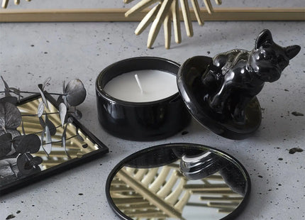 Vela perfumada "Bulldog" en pote de cerámica - BO0085