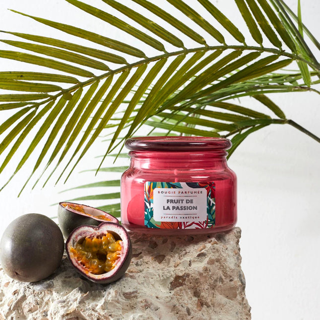 Vela perfumada en tarro de cristal EXOTIC PARADISE 440 gr - BO0121