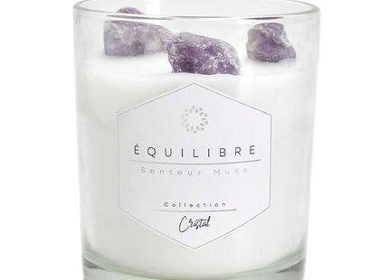 Vela perfumada con cautivadoras piedras preciosas - BO0139