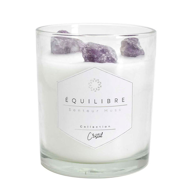 Vela perfumada con cautivadoras piedras preciosas - BO0139