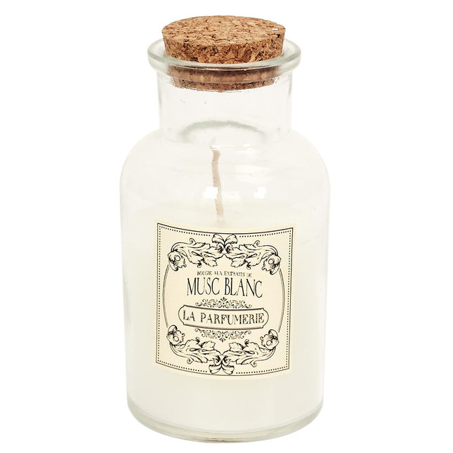 Vela perfumada "Maison Tradition" con aroma a Almizcle Blanco - BO0141