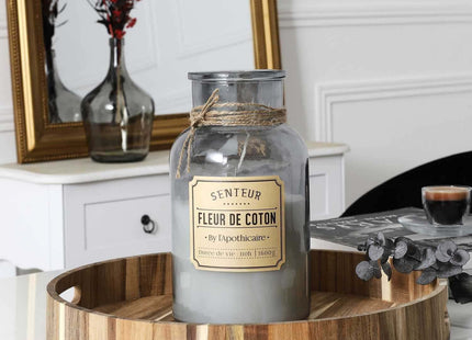 Vela perfumada «APOTHICAIRE» de parafina con aroma a flor de algodón A25cm - BO0143