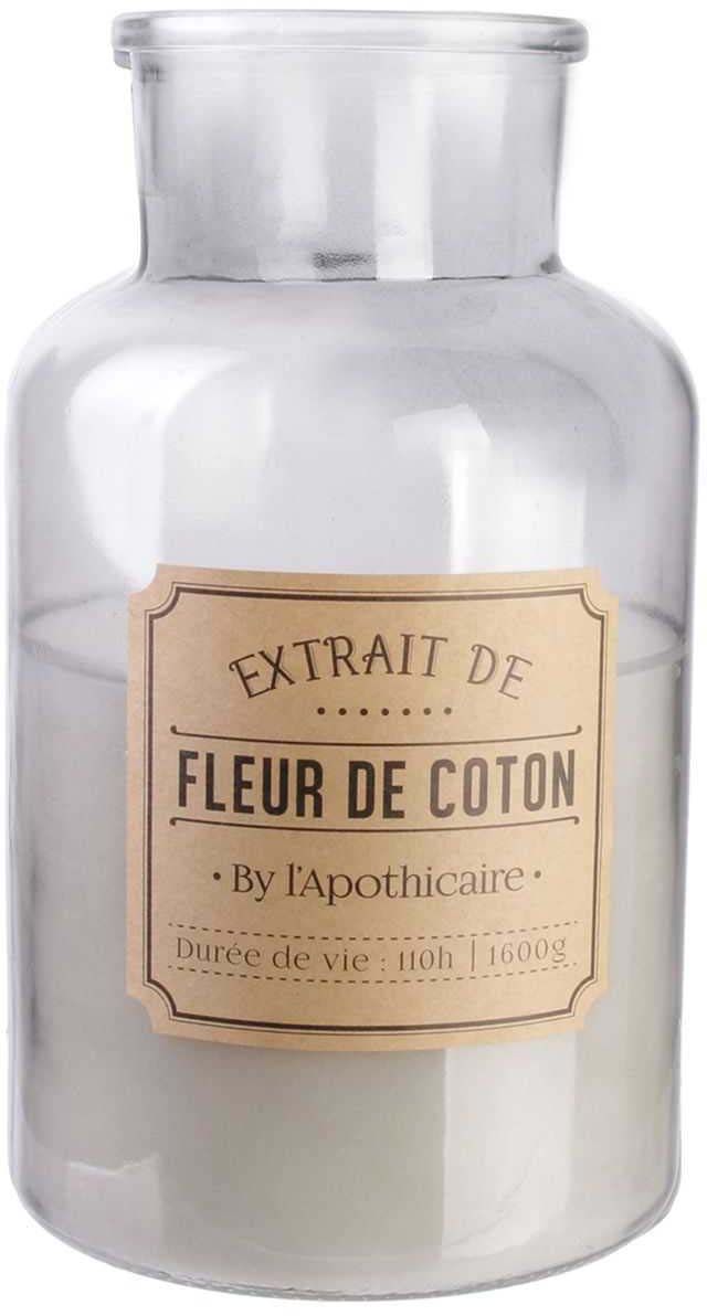 Vela perfumada «APOTHICAIRE» de parafina con aroma a flor de algodón A25cm - BO0143